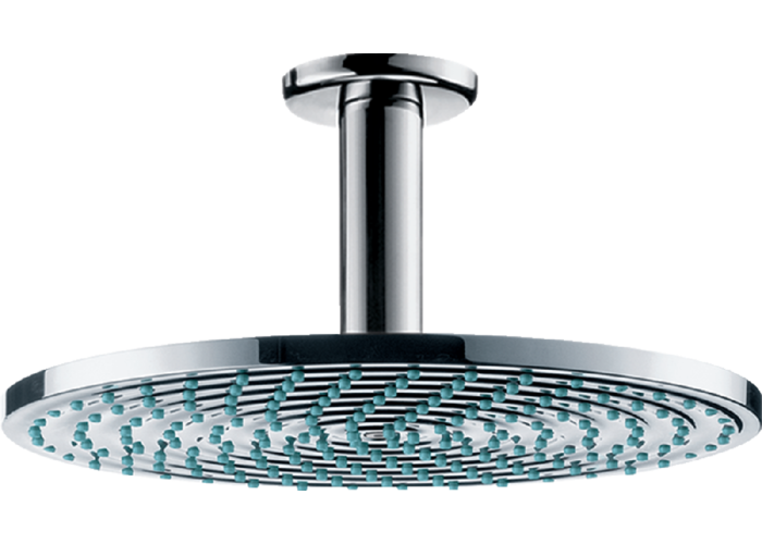 Верхний душ Hansgrohe Raindance 240, EcoSmart, потолочное, 27463000