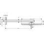 Верхний душ Hansgrohe Raindance E 300, 1jet, с держателем, 26238000
