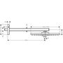 Верхний душ Hansgrohe Raindance Е 300, 1 jet, 26238340