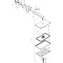Верхний душ Hansgrohe Rainmaker Select 460, 1jet, с держателем, 24003400