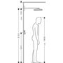 Верхний душ Hansgrohe Rainmaker Select 460, 1jet, с держателем, 24003400