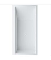 Каменная ванна Kartell by Laufen 224336 170x86 L с рамой и панелью