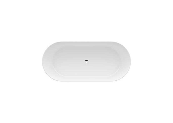 Ванна отдельностоящая Laufen PRO 165х75, c переливом, слив  click-clack хром, 2399520000001