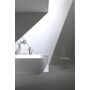 Ванна отдельностоящая Laufen PRO 165х75, c переливом, слив  click-clack хром, 2399520000001