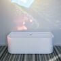 Ванна пристенная Laufen Sonar 160x81,5, Sentec, сливной клапан, 2203470000001