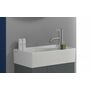 Мини раковина-столешница Kartell by Laufen 46х28, полка справа, 8153340001111