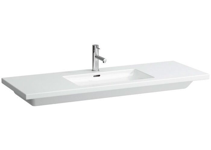 Раковина-столешница Laufen Living Square 130х48, отв. для смесителя, 8164350001041
