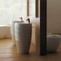 Умывальник Laufen Alessi One 811972 53x53 с пьедесталом, покрытие LCC