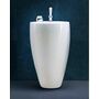 Умывальник Laufen Alessi One 811972 53x53 с пьедесталом, покрытие LCC