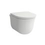 Унитаз подвесной Laufen New Classic 37x53, безободковый, 8208510000001