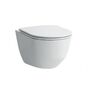 Унитаз подвесной Laufen Pro 820966 36x53, безободковый, с сиденьем