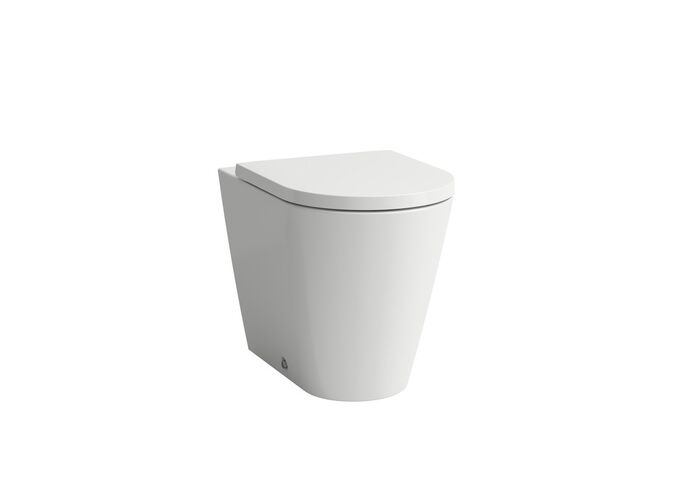 Унитаз напольный приставной KARTELL BY LAUFEN rimless, белый, 8233370000001