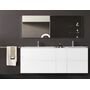 Раковина со шкафчиком KARTELL BY LAUFEN, 60x50x72,6, push-pull, белый, 8603336401041