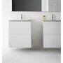 Раковина со шкафчиком KARTELL BY LAUFEN, 60x50x72,6, push-pull, белый, 8603336401041