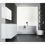 Раковина со шкафчиком KARTELL BY LAUFEN, 60x50x72,6, push-pull, белый, 8603336401041
