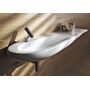 Раковина-столешница Laufen Alessi One 90х35 см, полка слева, с отв. для смесителя, покрытие LCC, 8149764001041