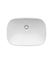 Полувстраиваемая раковина Laufen Ino, 50х36,5, SaphirKeramik, без отв. смесителя, отв. перелива, 8173020001091