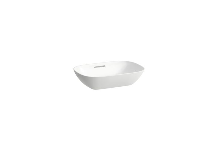 Раковина-чаша Laufen Ino 50х36, SaphirKeramik, без отв. смесителя, отв. перелива, 8123020001091
