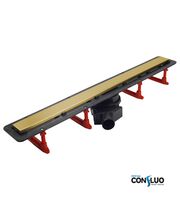 Душевой лоток Pestan Confluo Frameless Line 850 Gold, 13701224