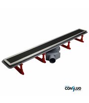 Душевой лоток Pestan Confluo Premium Line 950 Black Glass, 13000351