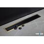 Душевой лоток Pestan Confluo Premium Line 950 Black Glass Gold, 13100125