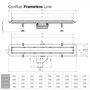 Душевой лоток Pestan Confluo Premium Line 950 White Glass, 13000352