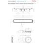 Душевой лоток Pestan Confluo Premium White Glass Line 750, 13000284