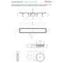 Душевой лоток Pestan Confluo Premium White Glass Line 850, 13000285