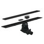 Душевой лоток линейный 2в1 Pestan Confluo Frameless Line 450 Matte Black