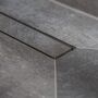 Душевой лоток линейный 2в1 Pestan Confluo Frameless Line 950 Matte Black, 13701323
