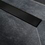 Душевой лоток линейный 2в1 Pestan Confluo Frameless Line 950 Matte Black, 13701323