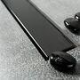 Душевой лоток линейный 2в1 Pestan Confluo Frameless Line 950 Matte Black, 13701323