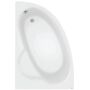 Ванна акриловая Poolspa Klio Asym 150x100 L с ножками