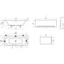 Ванна акриловая Ravak City 180x80