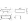 Ванна акриловая Ravak Classic 150x70