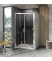 Душевая дверь Ravak 10DP4-130 блестящий + транспарент