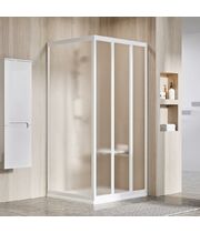 Душевая дверь Ravak Supernova ASDP3-80 белый+грейп, 00V401R2ZG