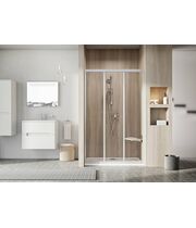 Душевая дверь Ravak Supernova SDOP-80 белый+грейп, 03V401O2ZG