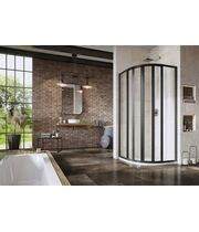 Душевая дверь Ravak Supernova SKKP6-80, 195 см, черный+транспарент, 3204O302Z1