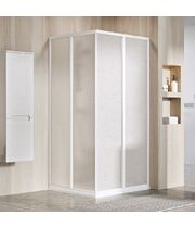 Душевая дверь Ravak Supernova SRV2-100-S, 195 см, белый+перл, 14VA01O211