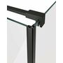 Душевая дверь двухстворчатая Ravak Cool COSD2-100, черный+транспарент, X0VVAC300Z1