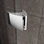 Дверь душевая Ravak PDOP2-100 черный + транспарент, 03GA0300Z1