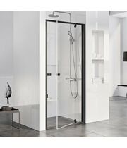 Дверь душевая Ravak Pivot PDOP1-90 черный + транспарент, 03G70300Z1