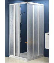Душевая дверь Ravak Supernova ASRV3+ASRV3-90 белый+грейп