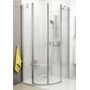 Душевой уголок Ravak Chrome CSKK4-80 блестящий+транспарент