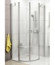 Душевой уголок Ravak Chrome CSKK4-90 белый+транспарент