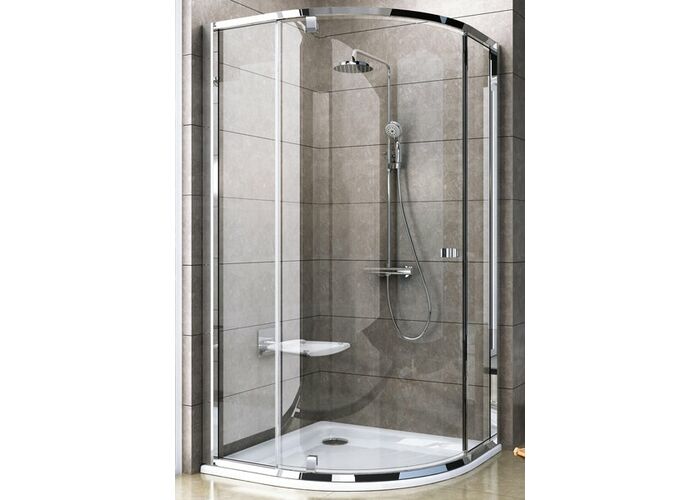 Душевой уголок Ravak Pivot PSKK3-80 белый/хром+транспарент