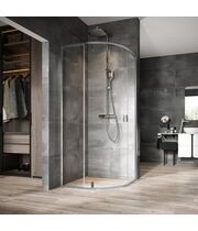 Душевой уголок полукруглый Ravak NSKK3-90, блестящий + transparent, 3O677C00Z1