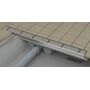 Душевой лоток Ravak OZ Chrome 950, с решеткой, 100 см, X01428