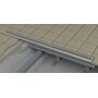 Душевой лоток Ravak OZ Zebra 750, 80 см, с решеткой, X01433